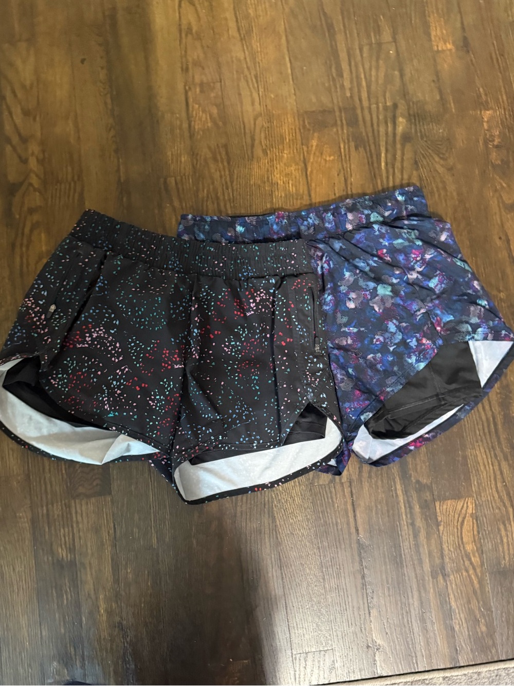 Set of 2 Women’s Black Active Shorts